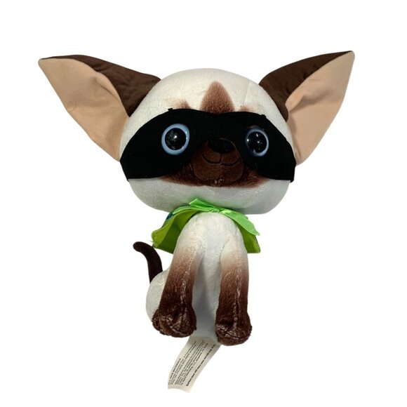 Kohls Cares Plush Chihuahua Stuffed Animal Doll Skippyjon Cape Siamese 10.5 in T - Picture 1 of 3